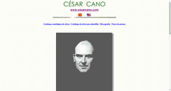 Desktop Screenshot of cesarcano.com